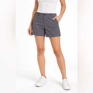 Old Navy Everyday Shorts Womens Size 12 Gray Casual Chino NWT